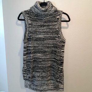 10 Crosby Derek Lam Marbled Sleeveless Turtleneck